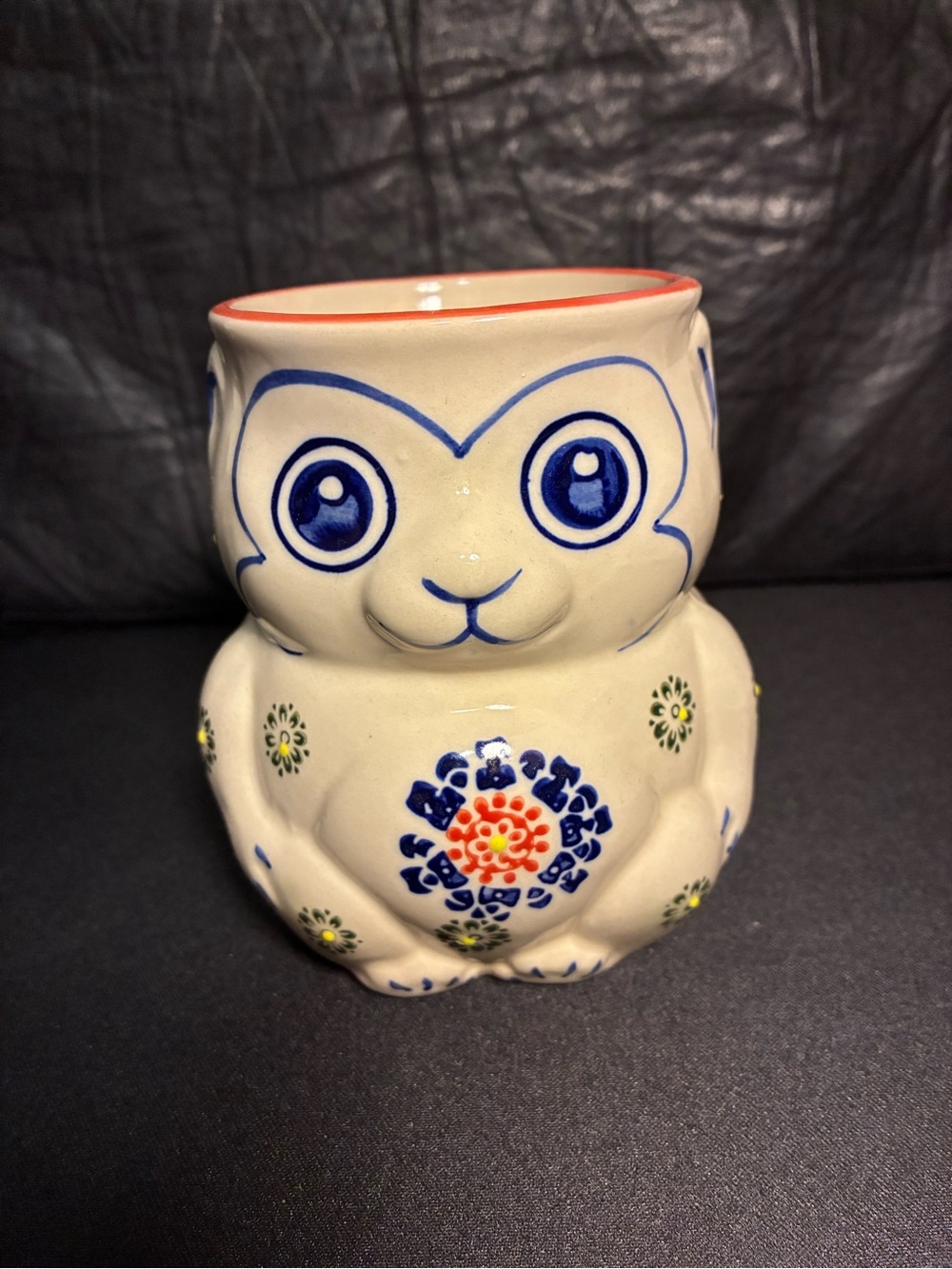 Yokohama Studio Hand Painted Monkey Mug